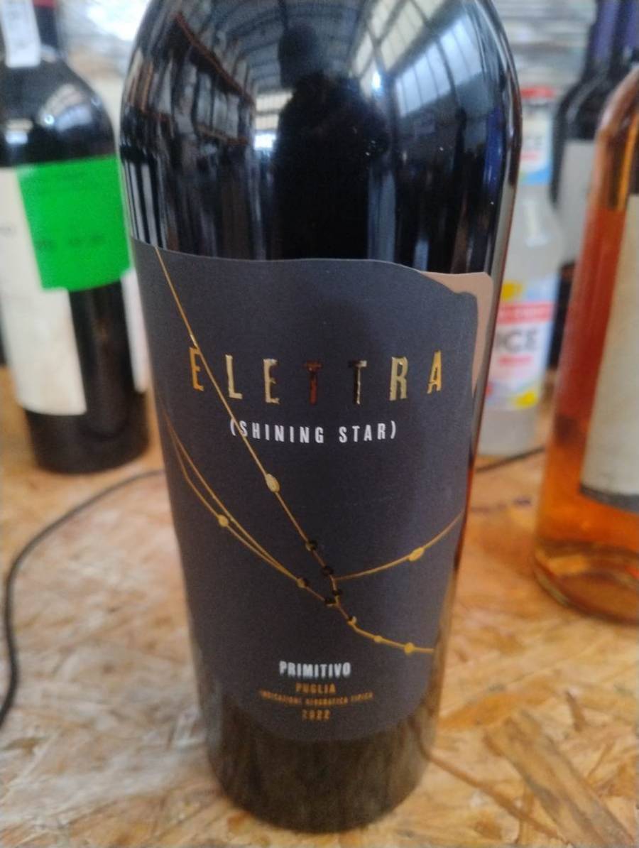 Vinho Tinto Elettra Primitivo 2022