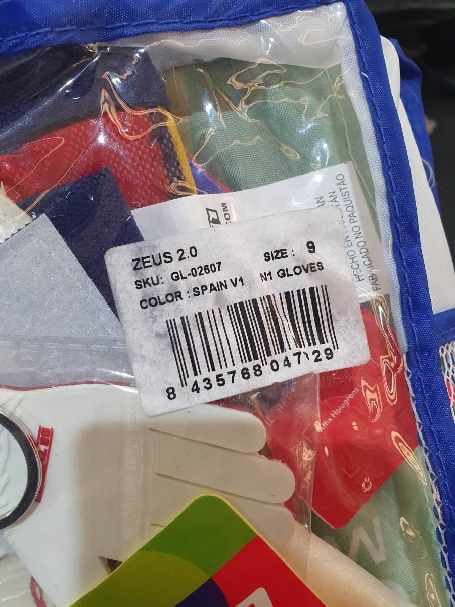 Luva Zeus 2.0 tamanho 9