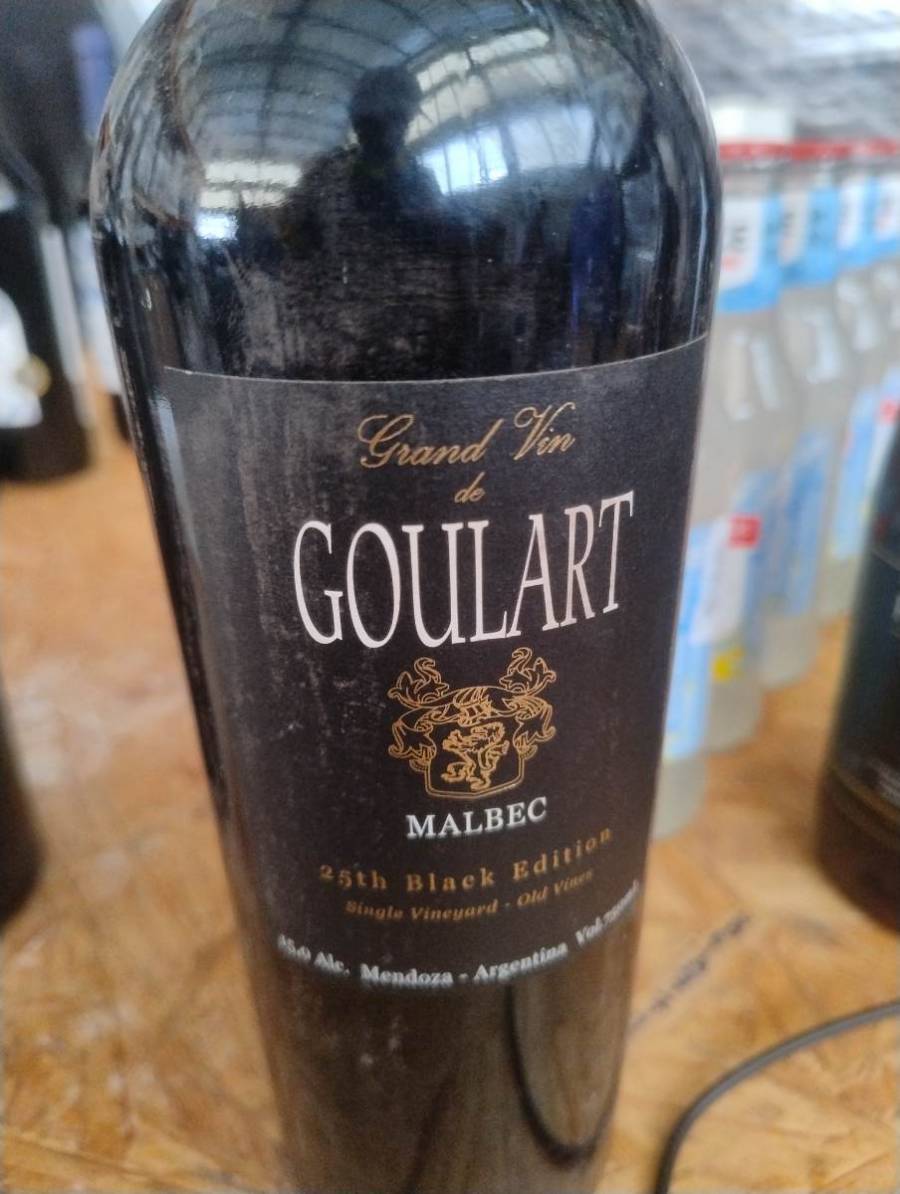 Vinho Malbec Grand Vin de Goulart 25th Black Edition