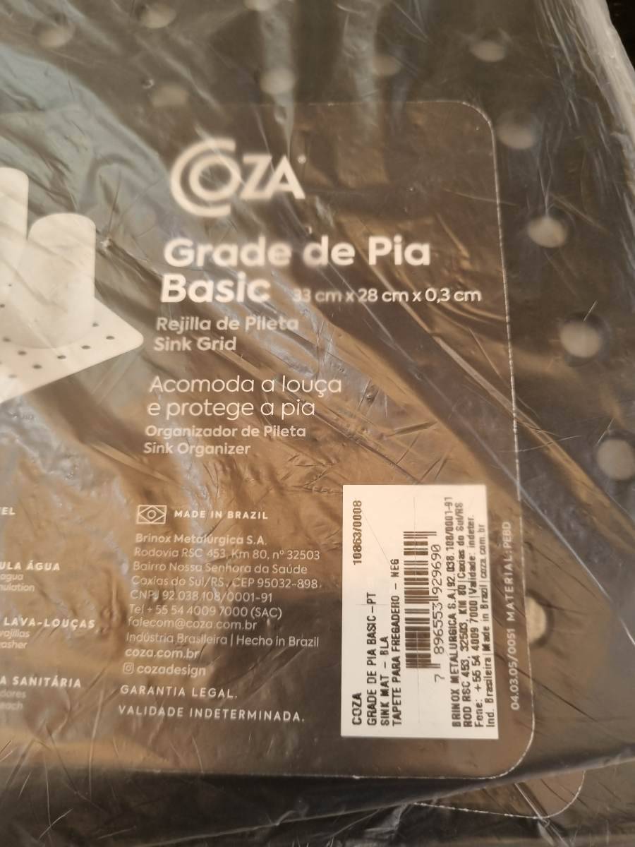 Grade de Pia Basic para cozinha
