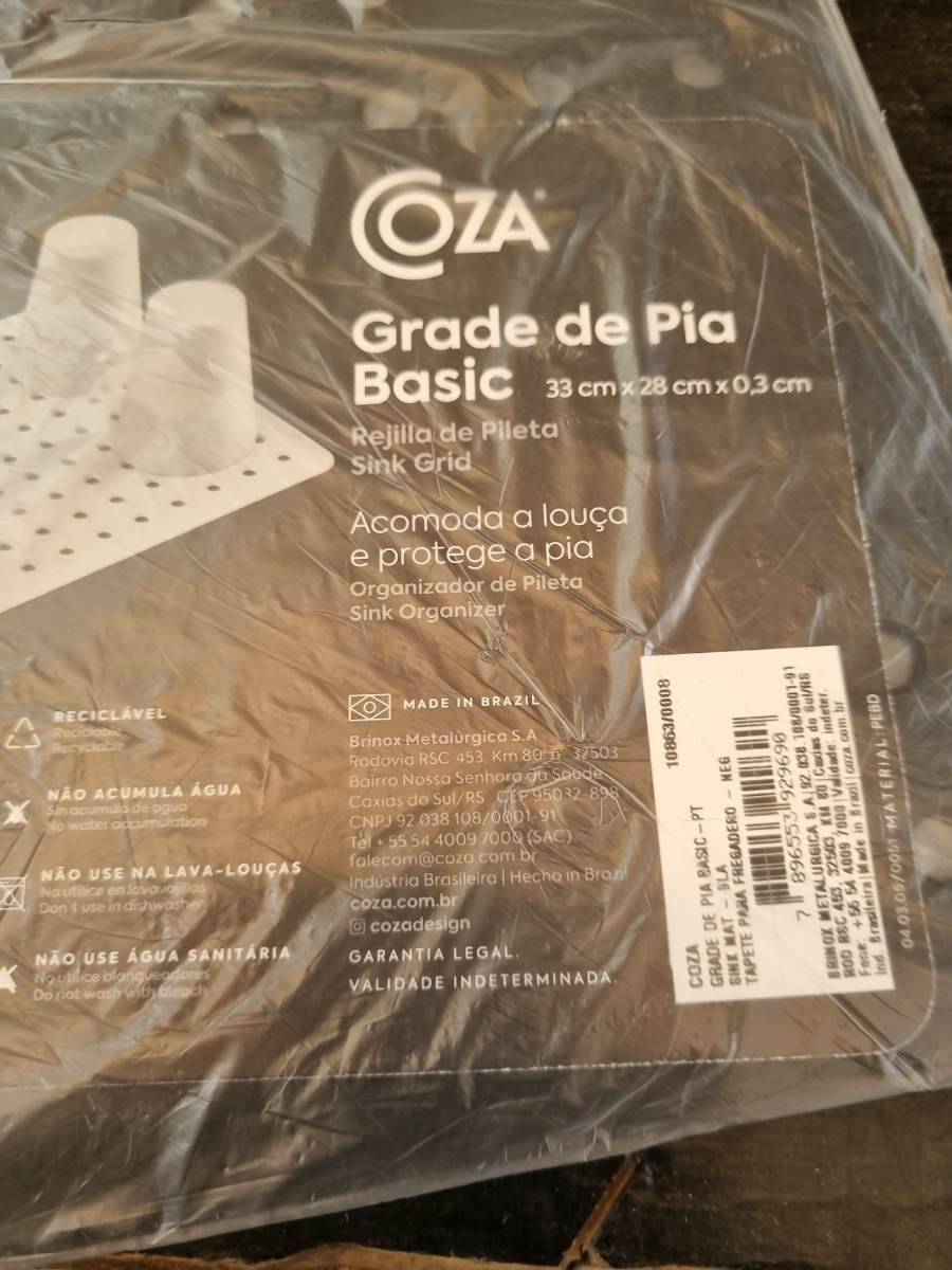 Grade de Pia Basic, Rejilla de Pileta, Organizador de Pileta