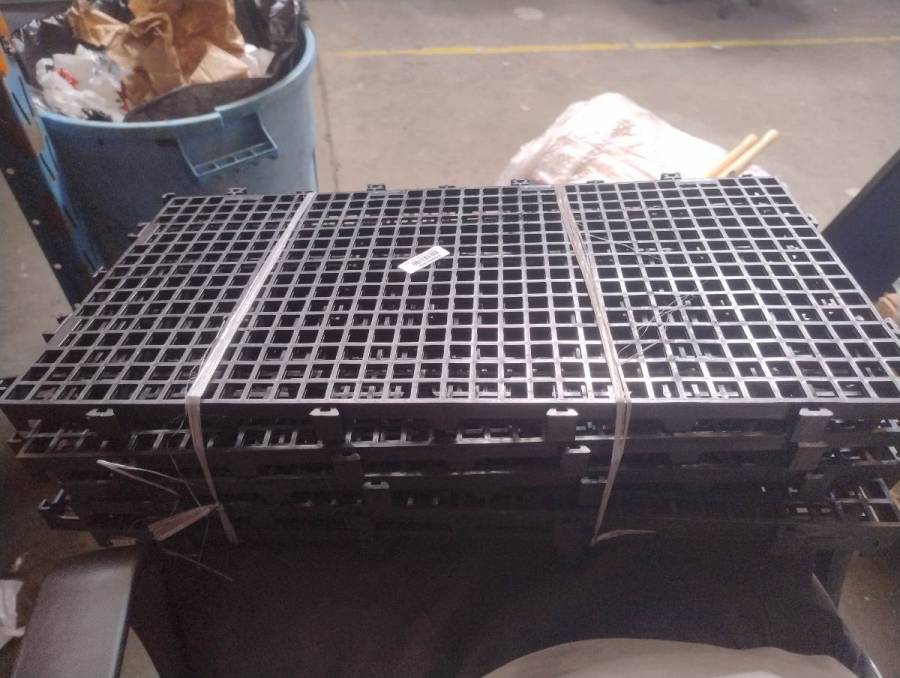 piso pallet plástico kit com 10