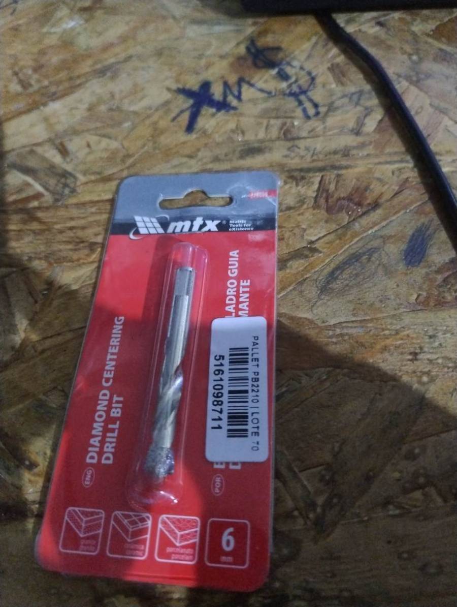 Broca Diamond Centering Drill Bit