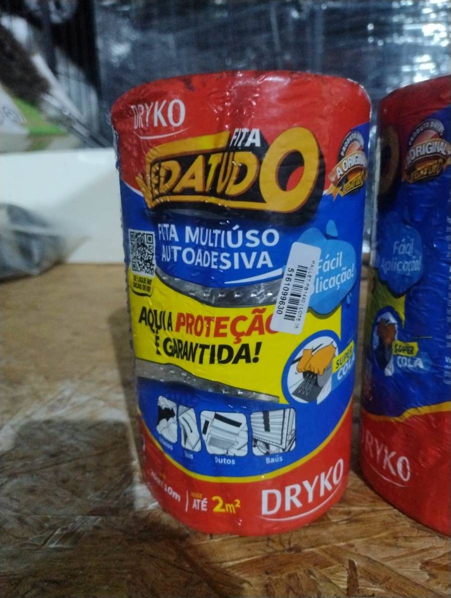 Fita multiuso autoadesiva
