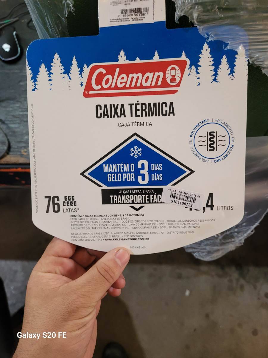 Caixa térmica Coleman 25,4 litros