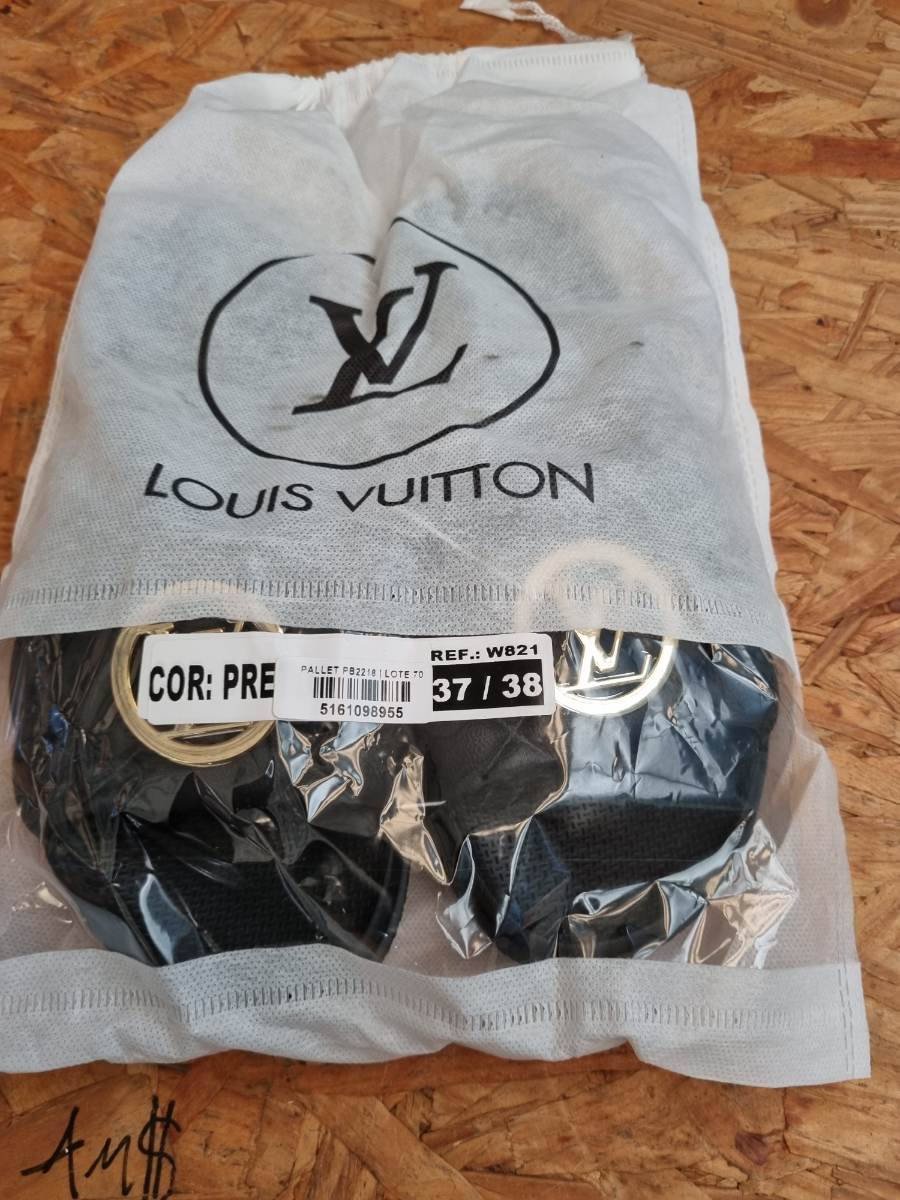 Sandália feminina Louis Vuitton