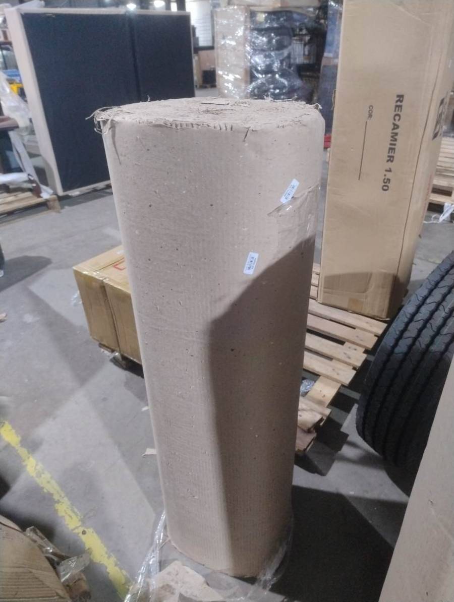 Rolo de papelão ondulado