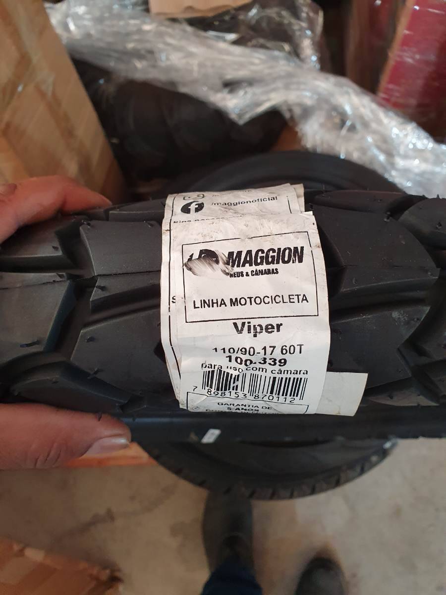 Pneu para motocicleta Maggion Viper 110/90-17 60T