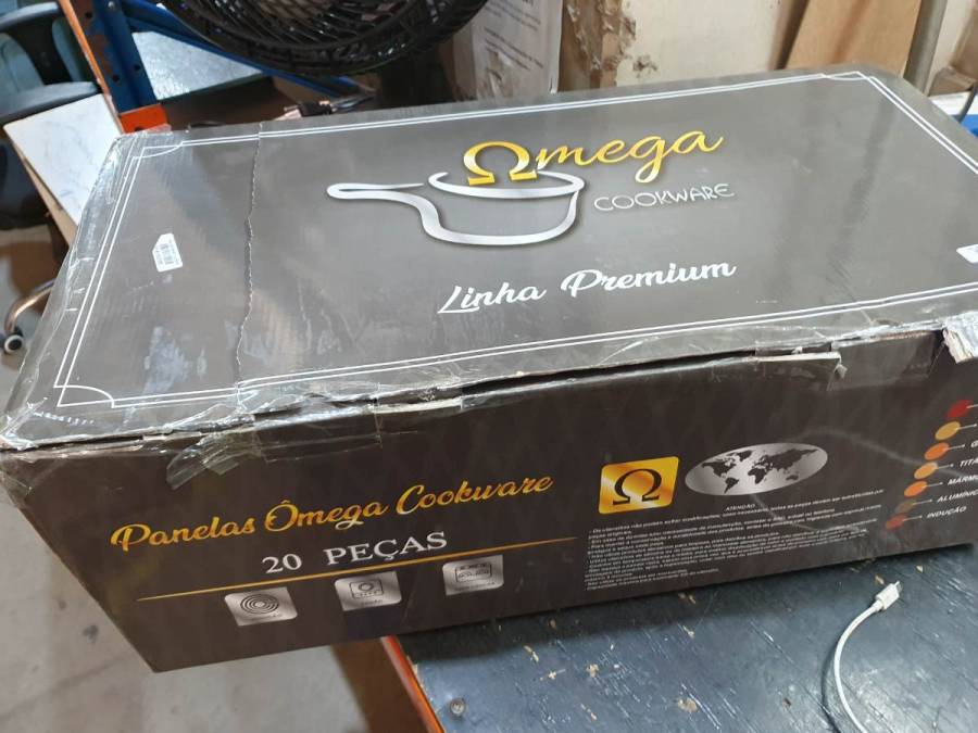 Jogo de panelas Omega Cookware 20 peças