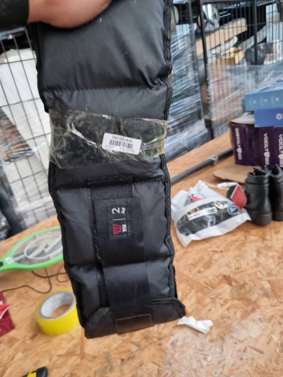 Par de pesos de tornozelo com velcro
