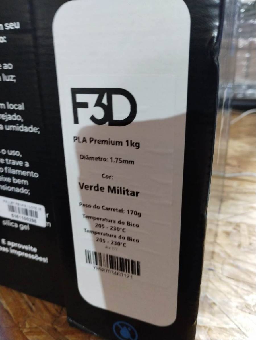 Filamento PLA Premium para impressora 3D