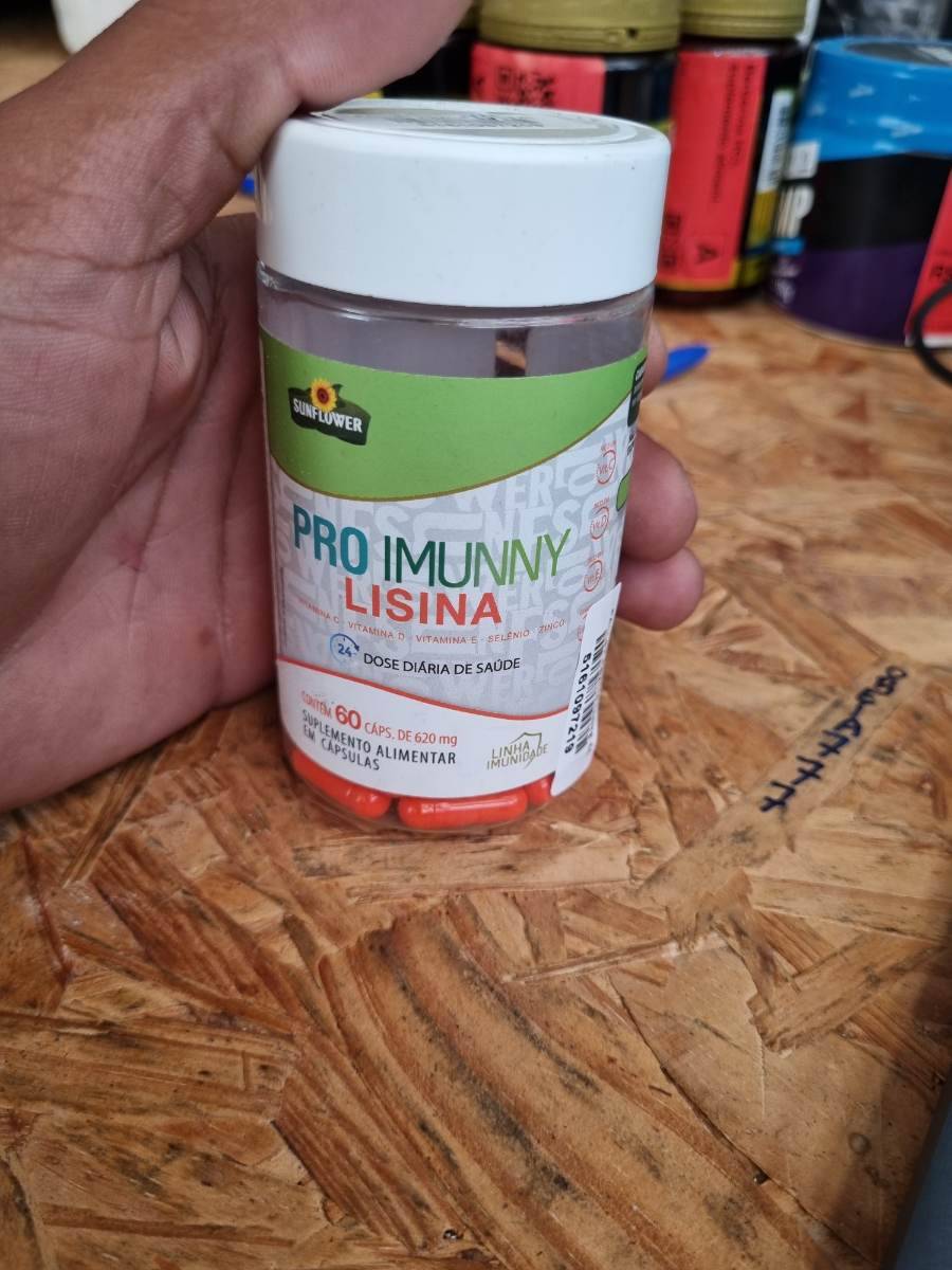 Suplemento alimentar Pro Imunny Lisina