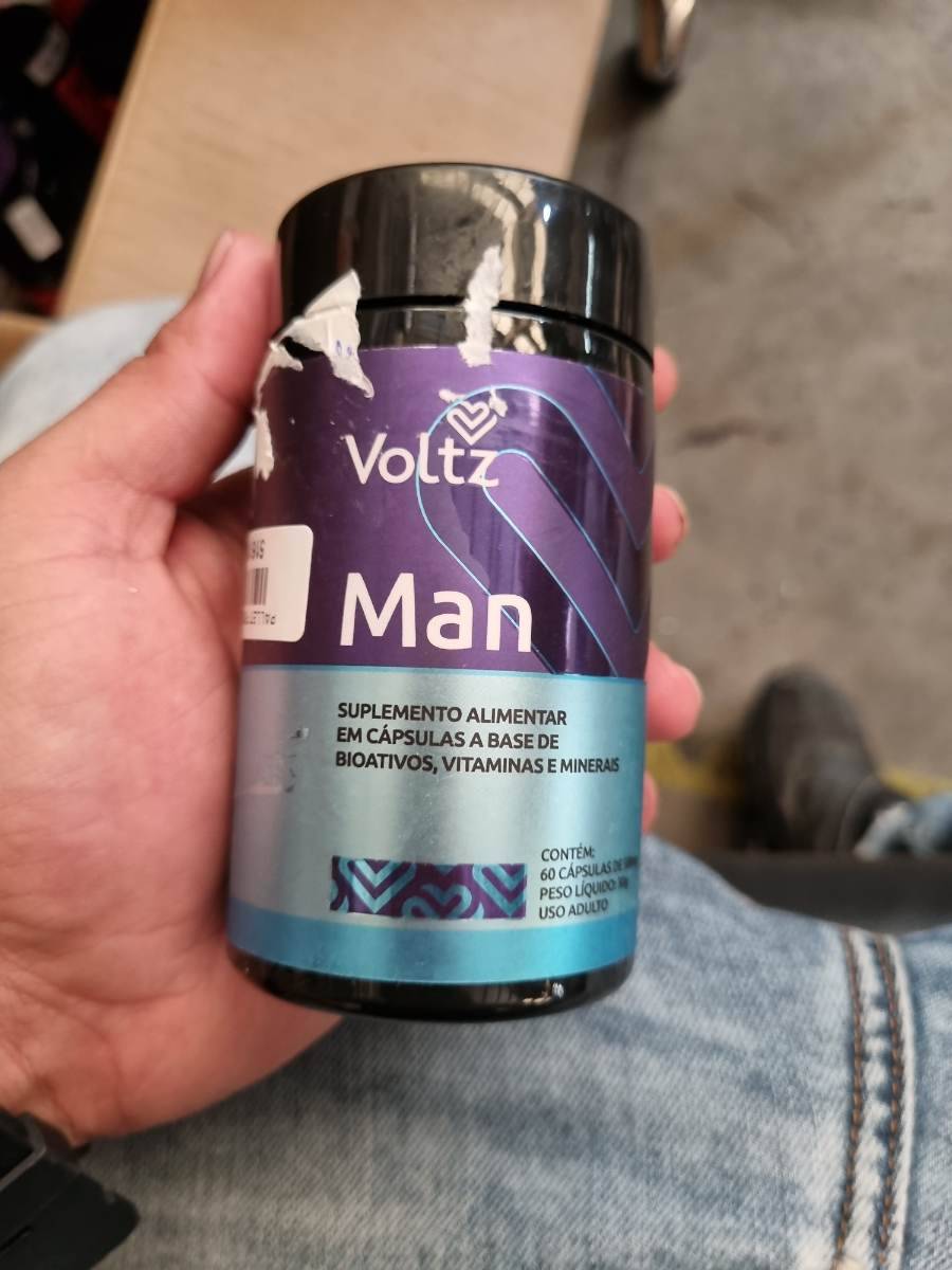 Suplemento alimentar em cápsulas para homens