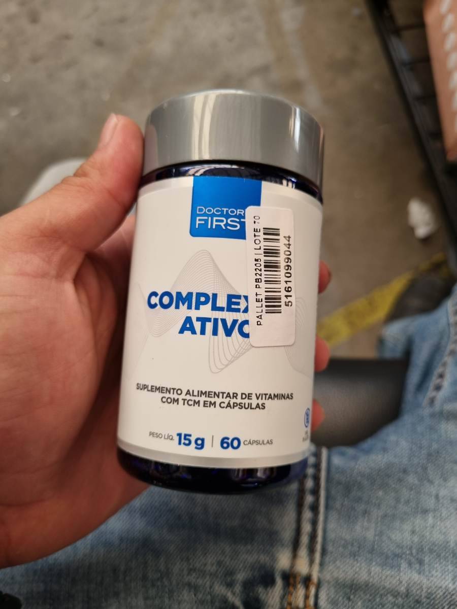 Complexo Ativo - Suplemento Alimentar de Vitaminas com TCM em Cápsulas