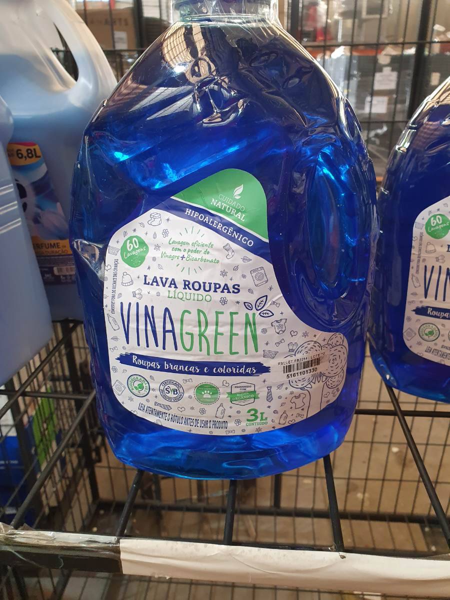 Lava Roupas Líquido VinaGreen