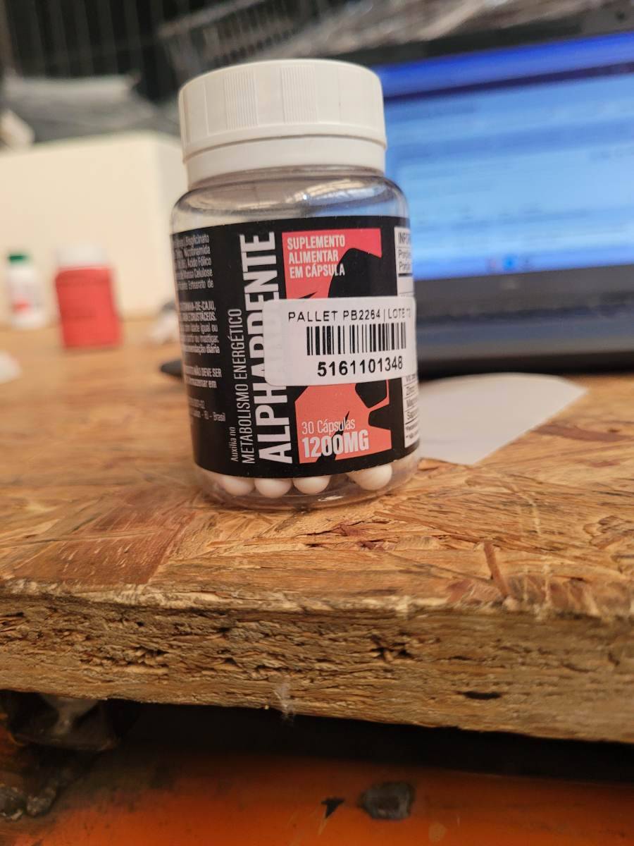 Suplemento alimentar em cápsula Alpha Adrente