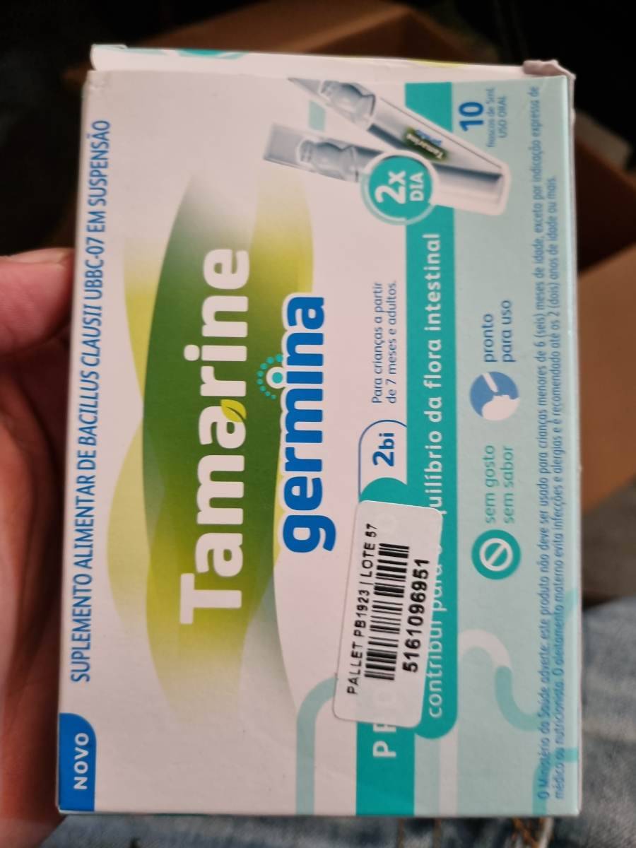 Suplemento alimentar Tamarine Germina em suspensão