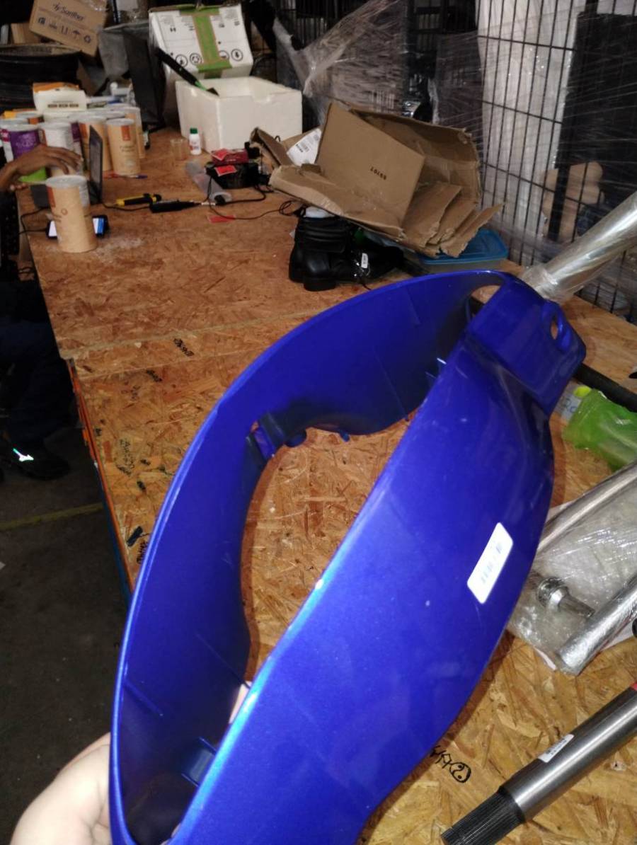 Paralama dianteiro para motocicleta