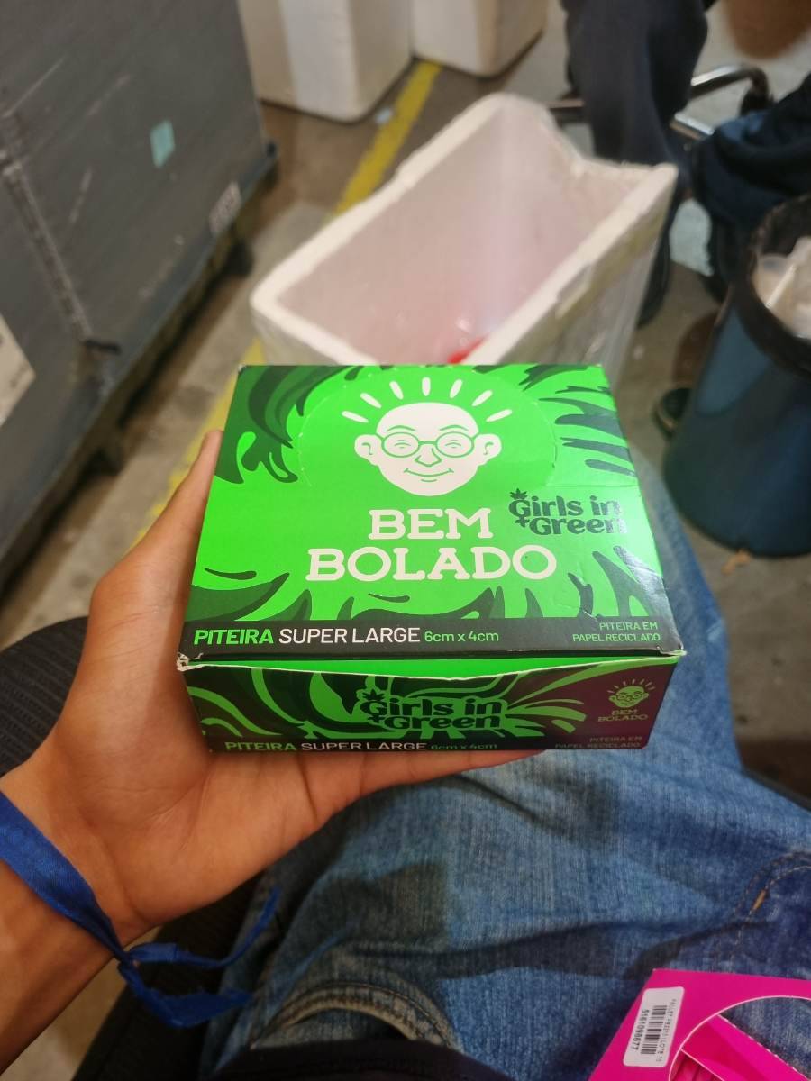 Piteira Super Large em papel reciclado