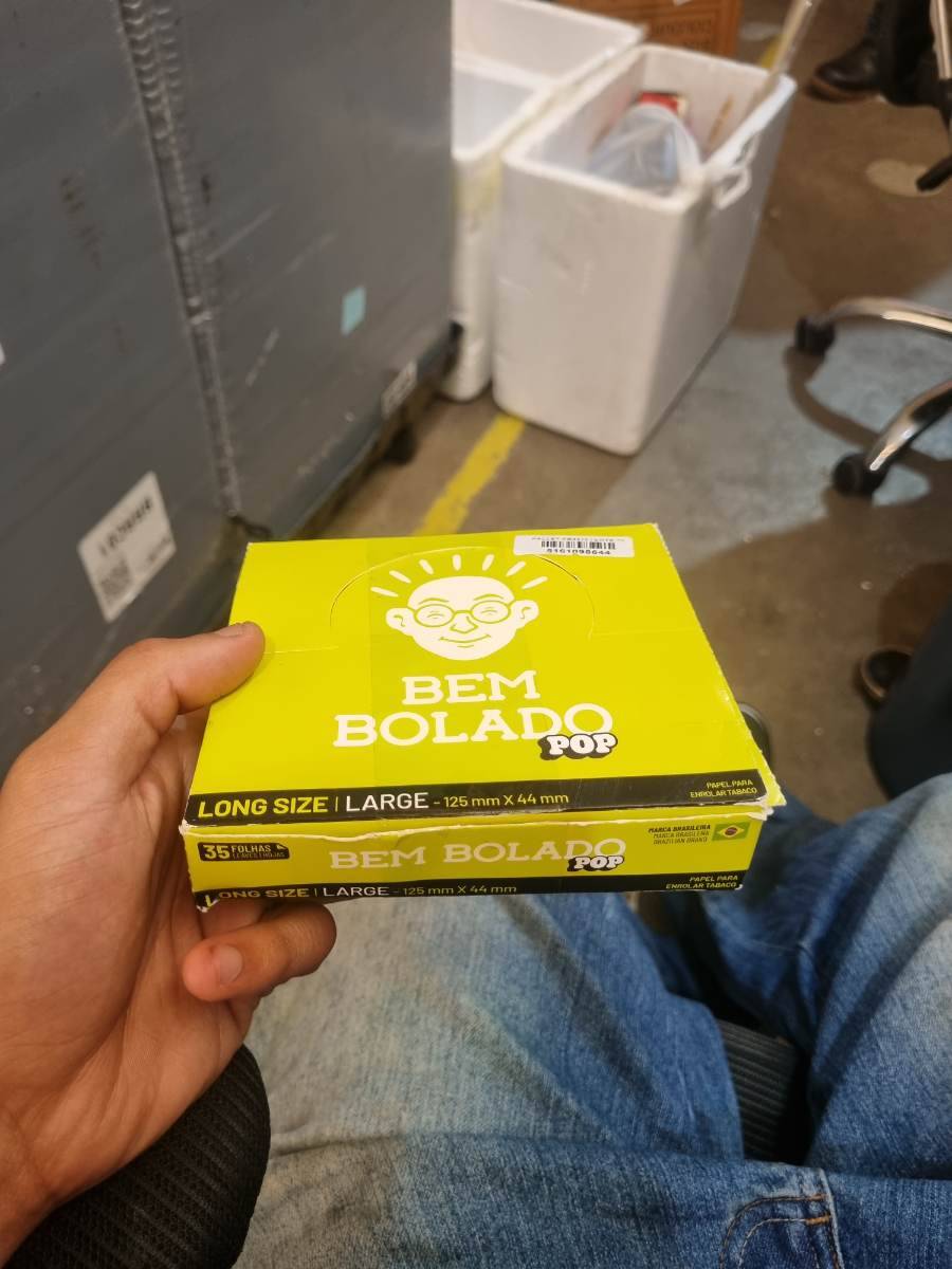 Papel para enrolar tabaco Bem Bolado Pop Long Size Large