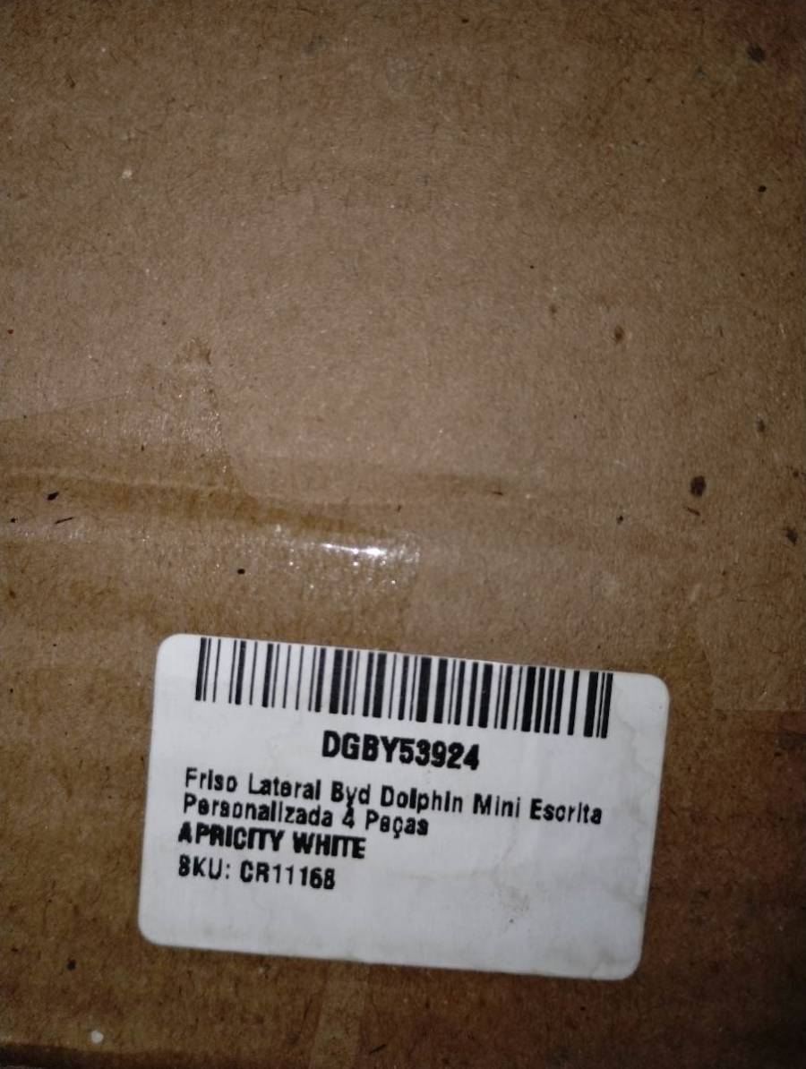 Friso Lateral Byd Dolphin Mini Escorta Personalizada 4 Peças