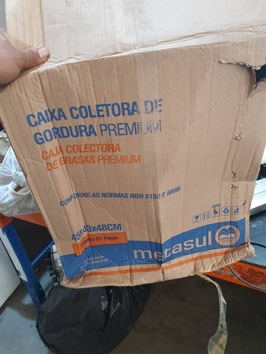 Caixa coletora de gordura premium
