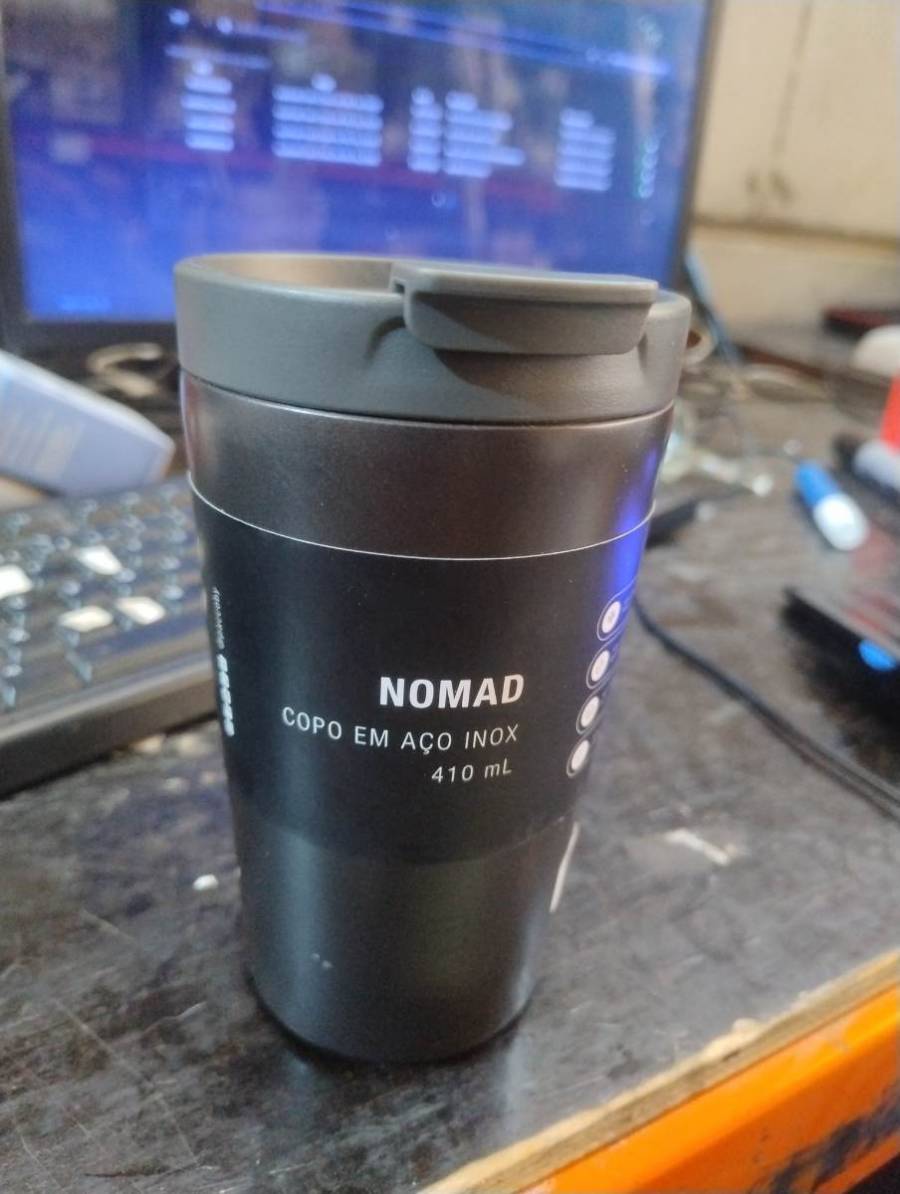 Copo em aço inox Nomad
