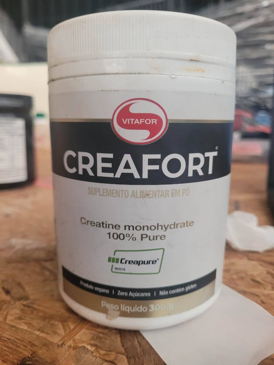 Creatina monohidratada em pó 100% pura