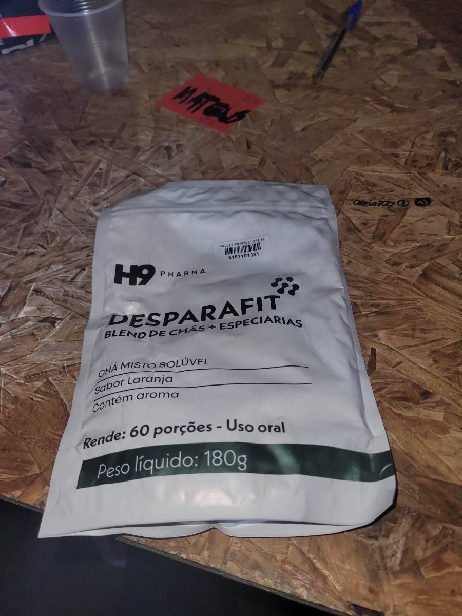 Desparafit blend de chás e especiarias sabor laranja