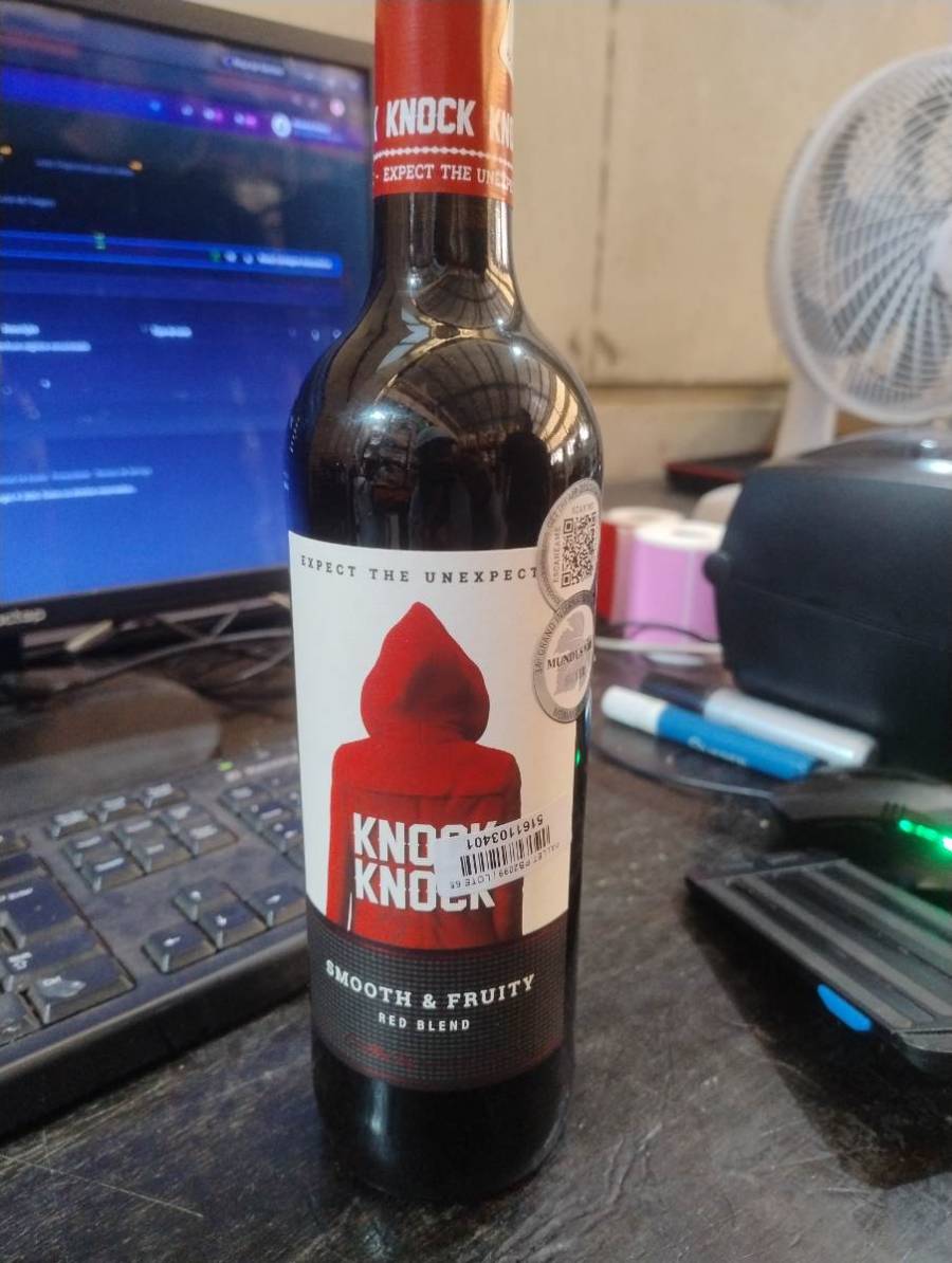 Vinho tinto Knock Knock Smooth & Fruity Red Blend