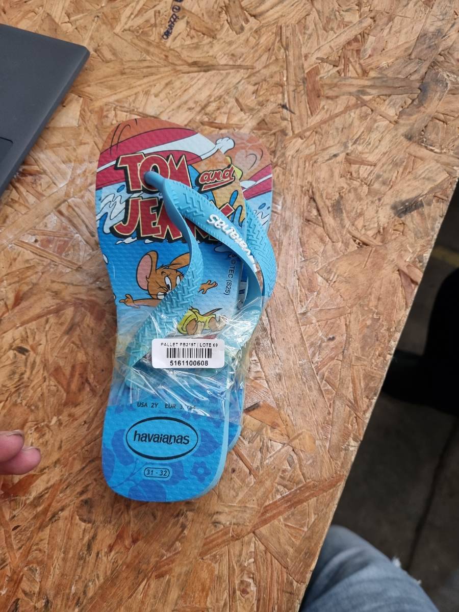 Chinelo infantil Havaianas Tom and Jerry