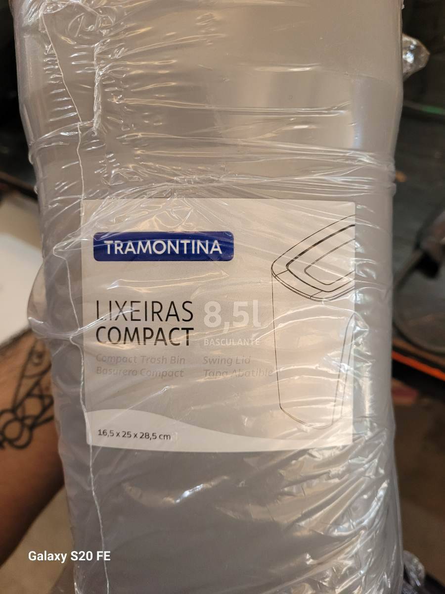 Lixeira Compact 8,5L Basculante