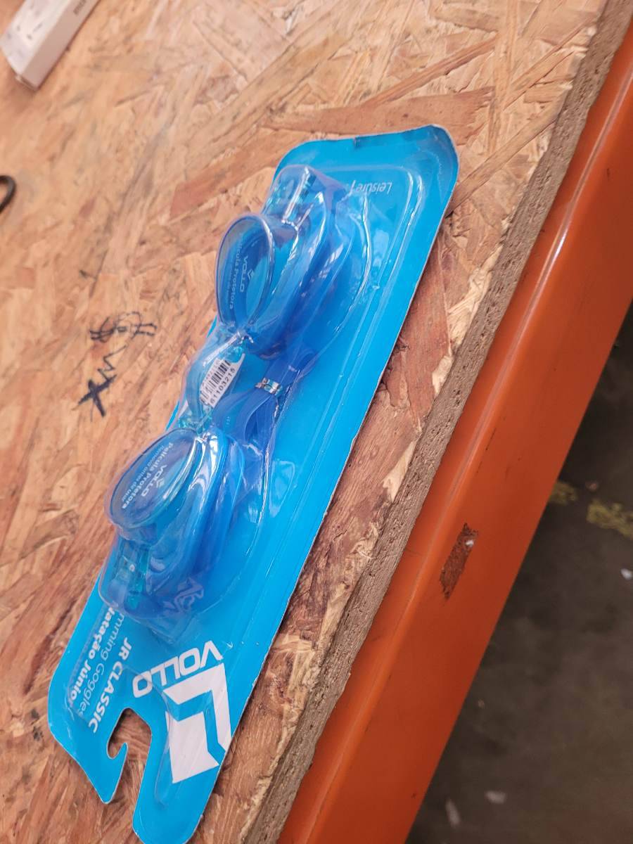 Óculos de natação infantil azul