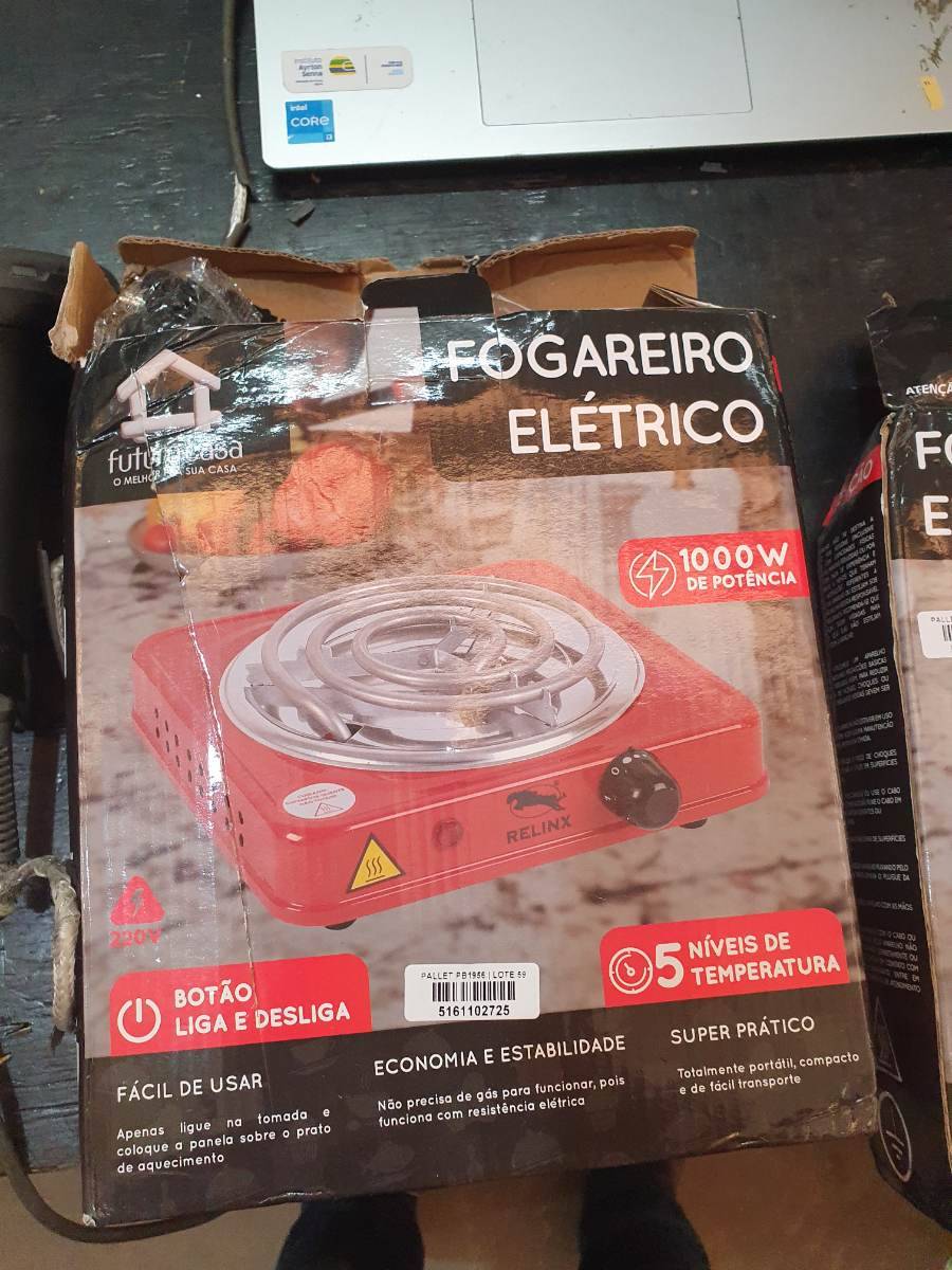 Fogareiro elétrico portátil