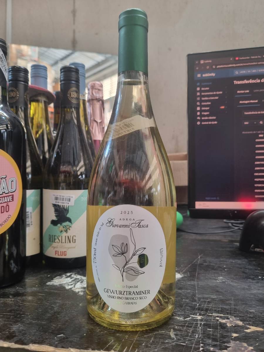 Vinho branco seco Gewurztraminer