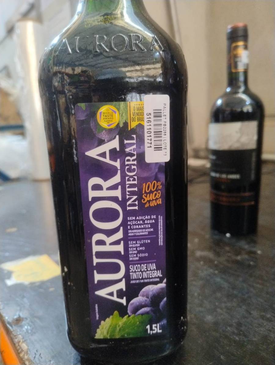 Suco de uva tinto integral