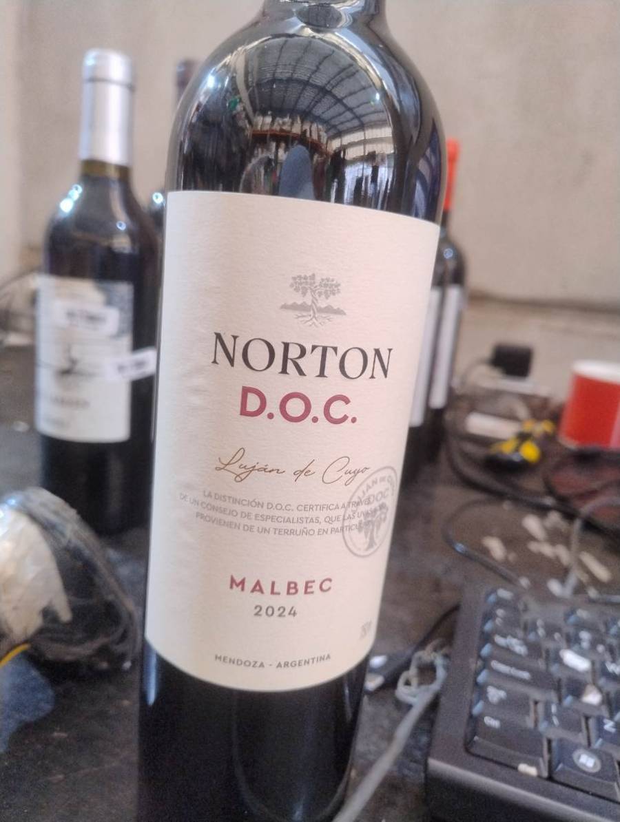 Vinho tinto Norton D.O.C. Malbec 2024