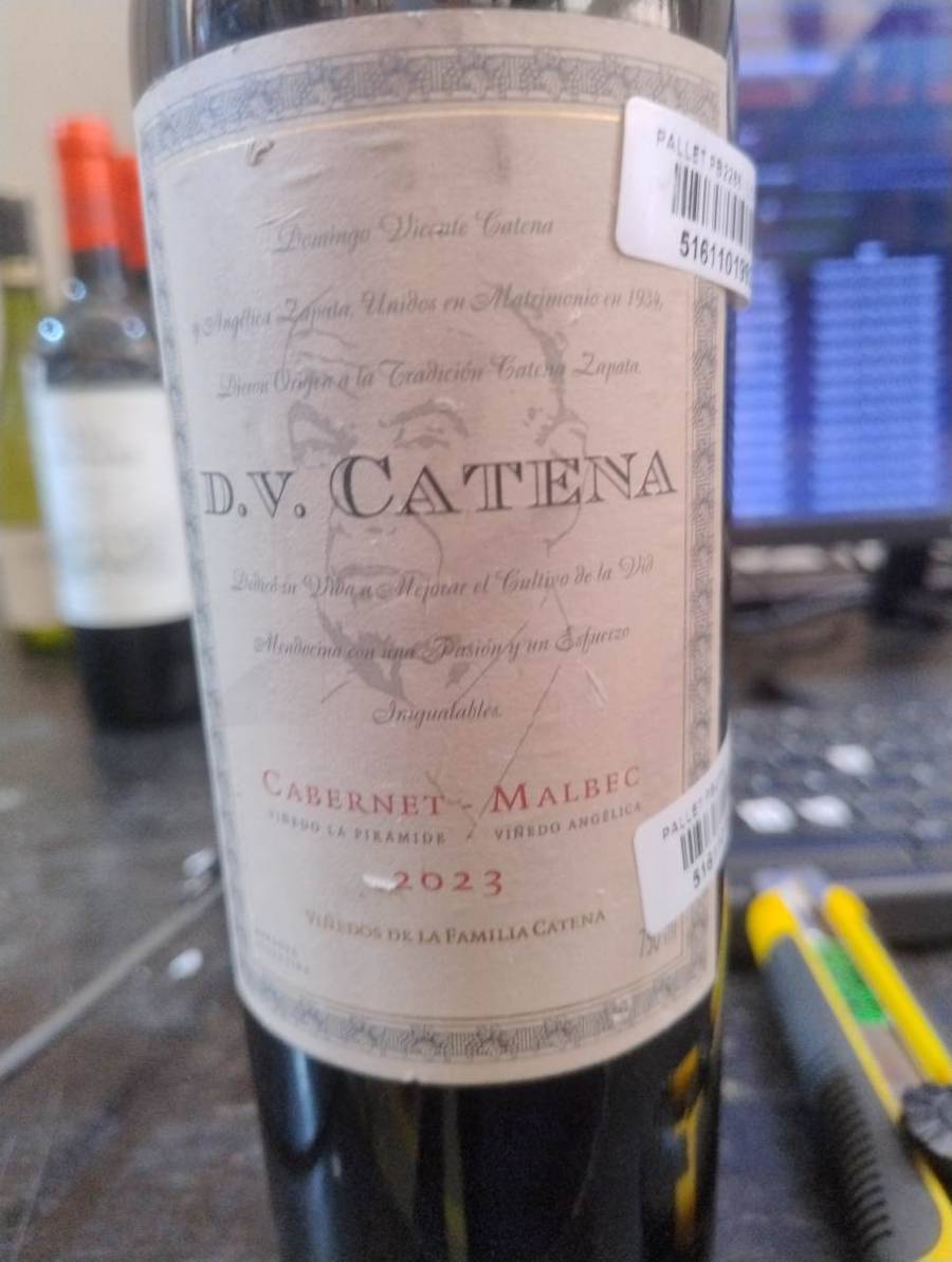 Vinho tinto Cabernet Malbec D.V. Catena 2023