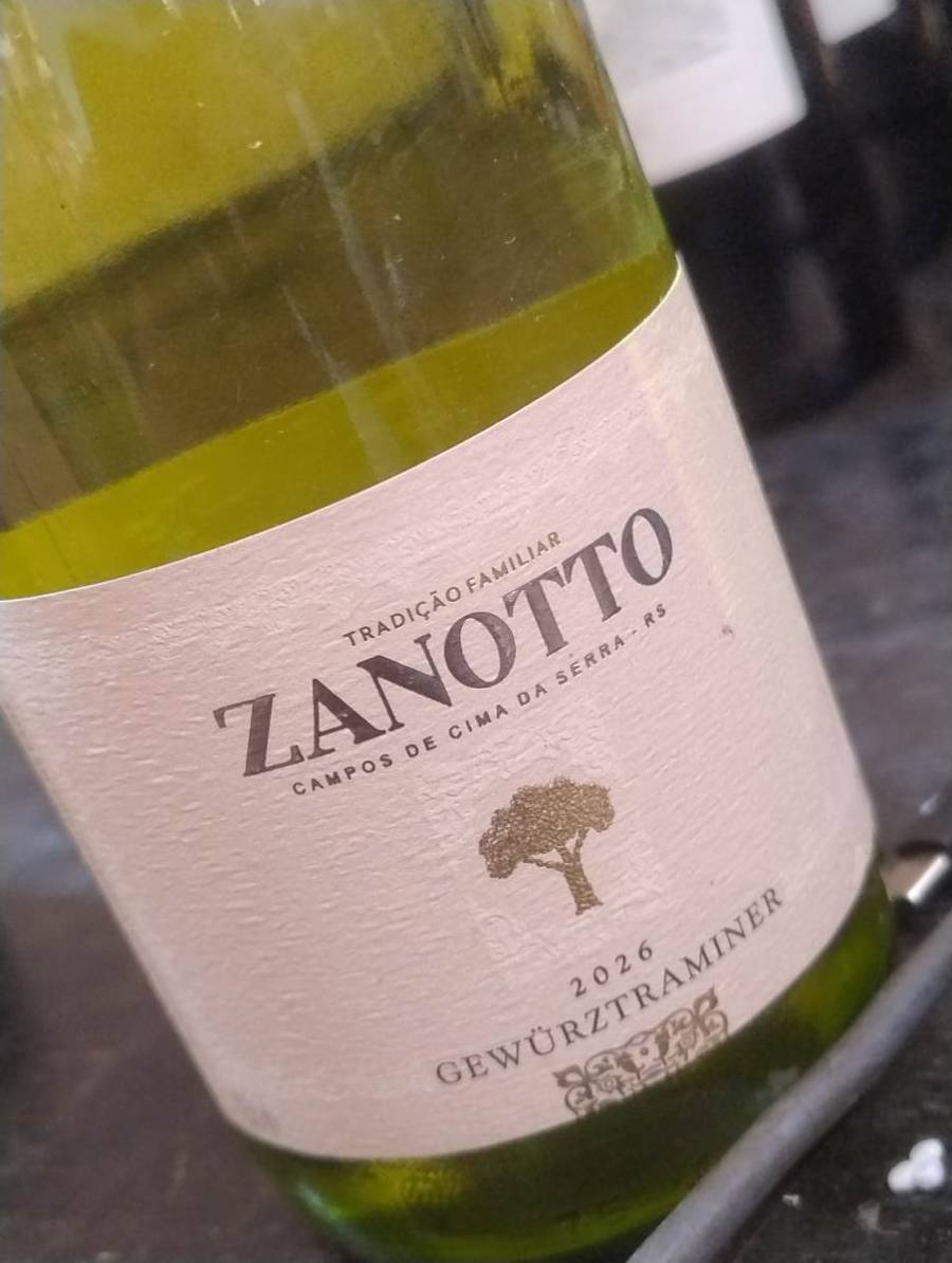 Vinho branco Gewürztraminer 2026