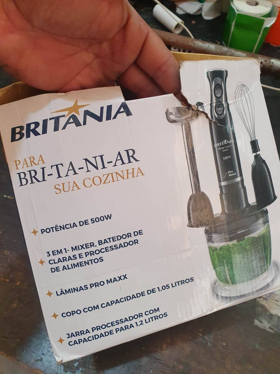 Mixer 3 em 1 Britânia Pro Maxx