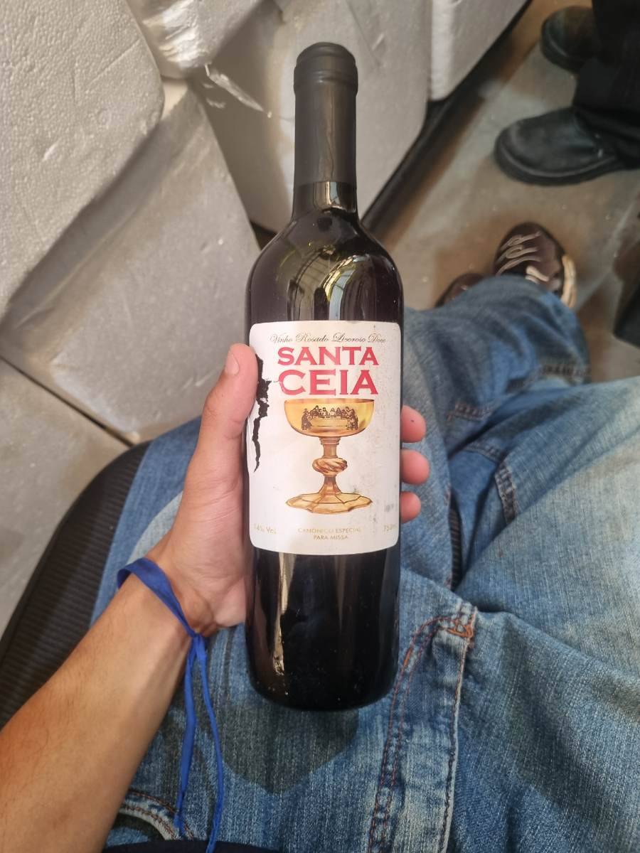 Vinho Rosado Doce Santa Ceia