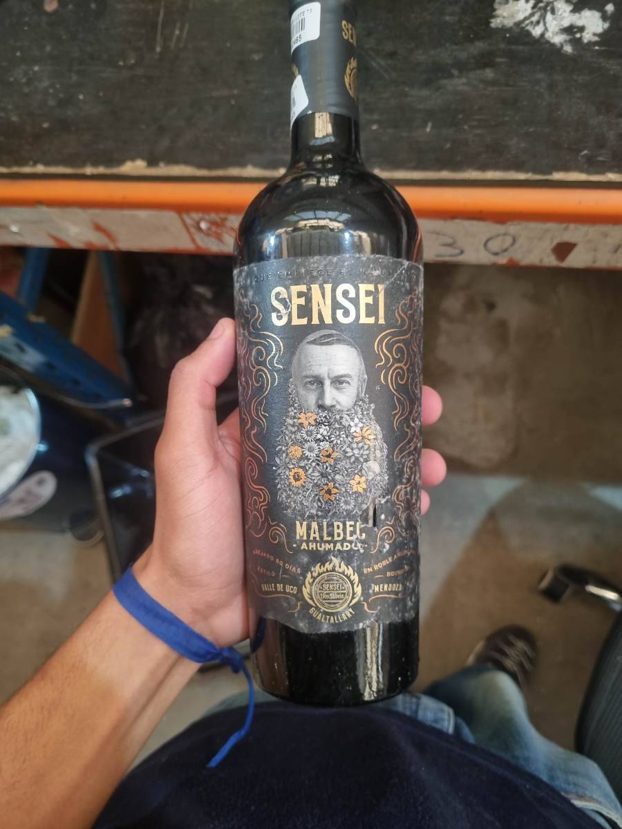 Vinho Tinto Sensei Malbec Ahumado