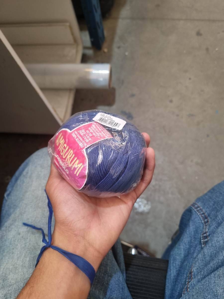 Linha para costura ou crochê