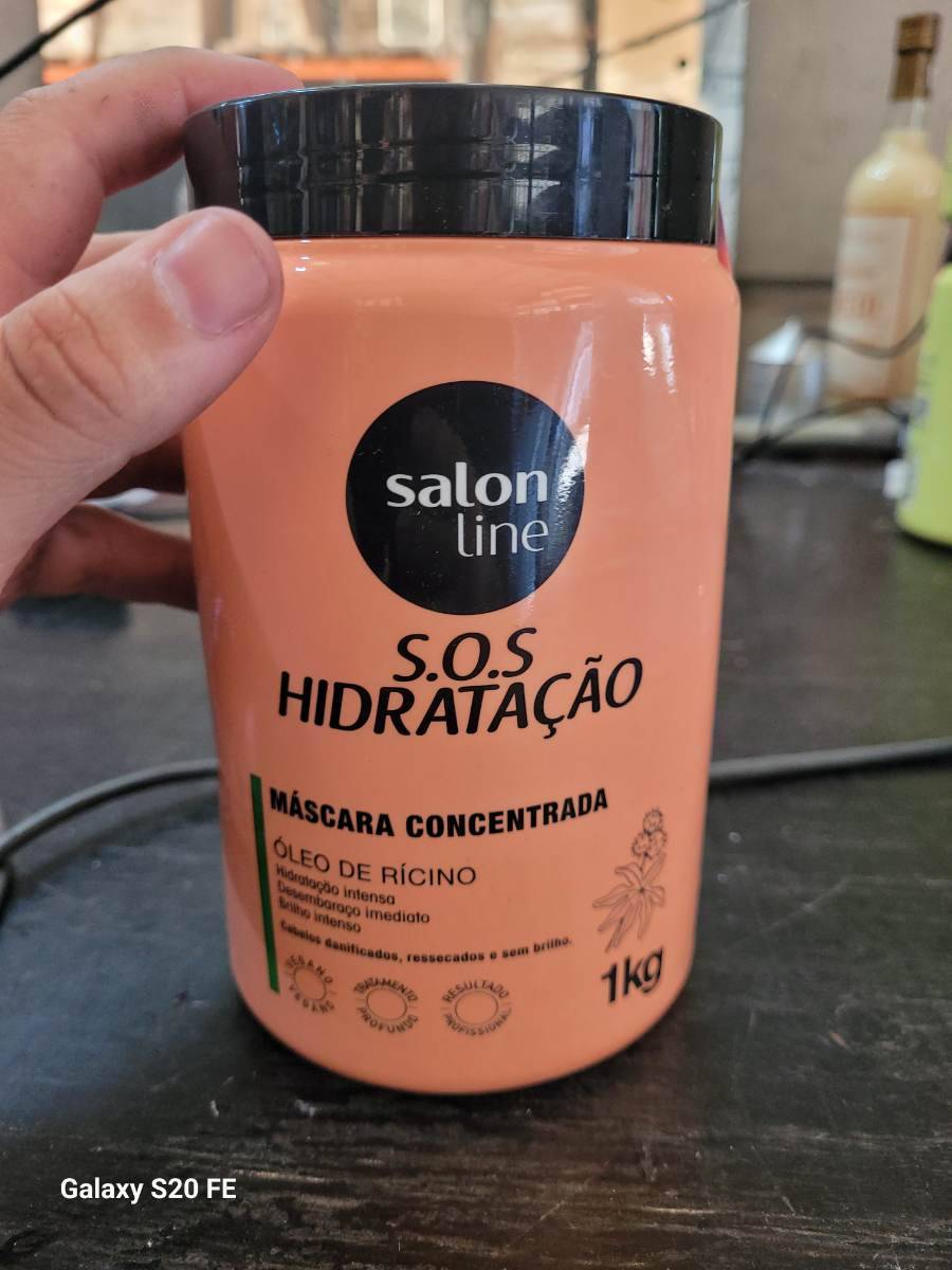 Máscara Concentrada S.O.S Hidratação com Óleo de Rícino