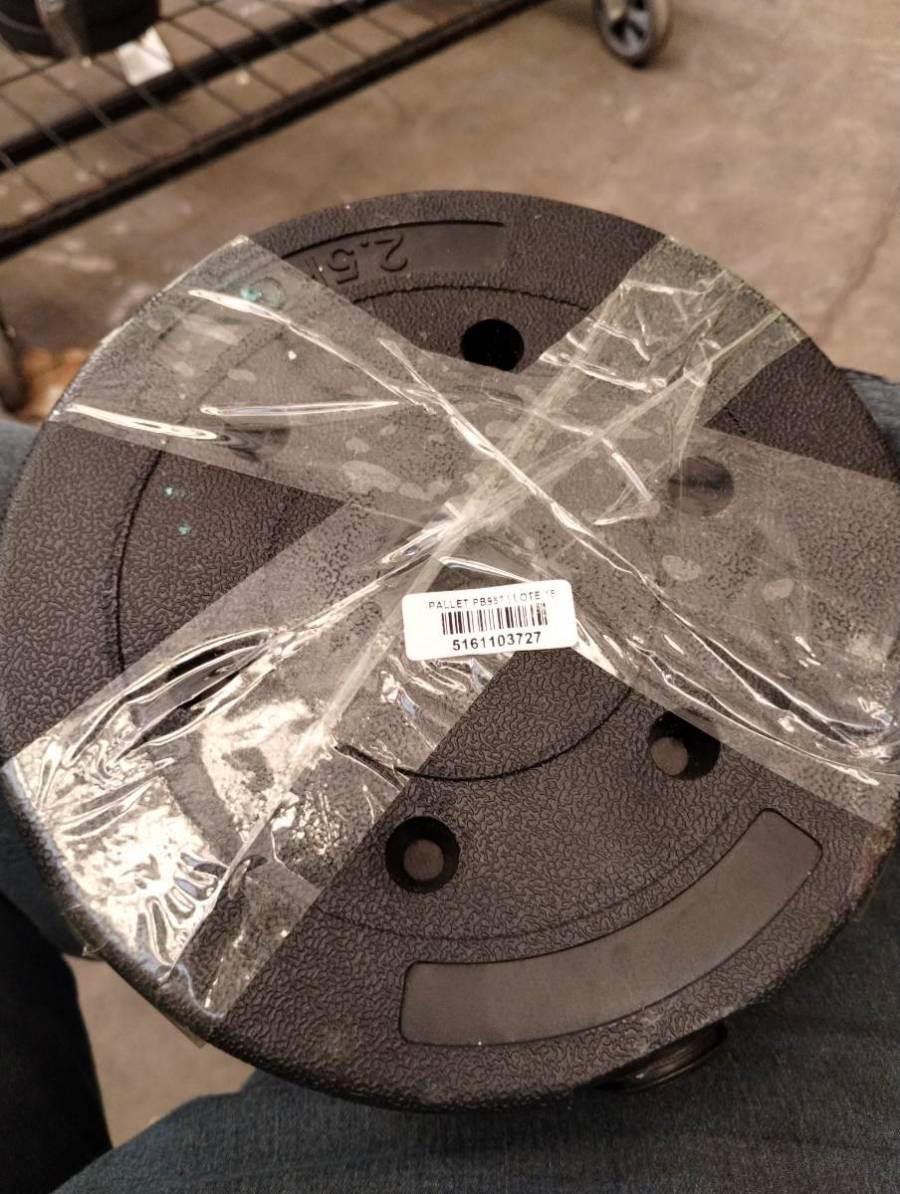 Kit anilha 2.5 kg
