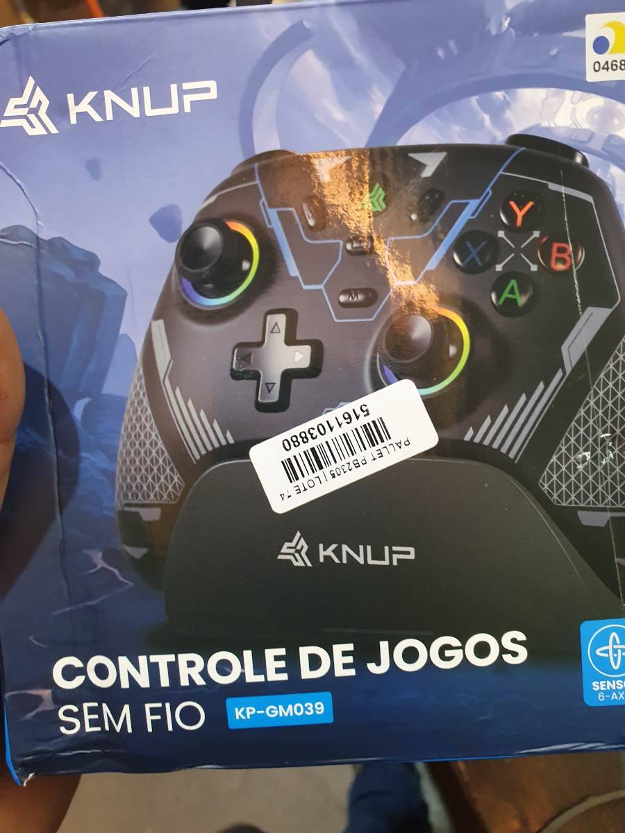 Controle de jogos sem fio