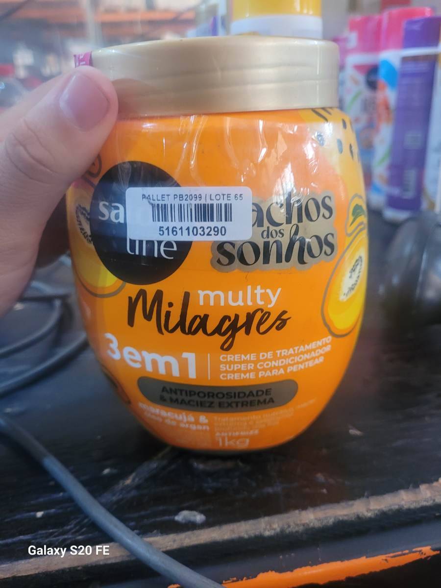 Creme de tratamento 3 em 1 Multy Milagres