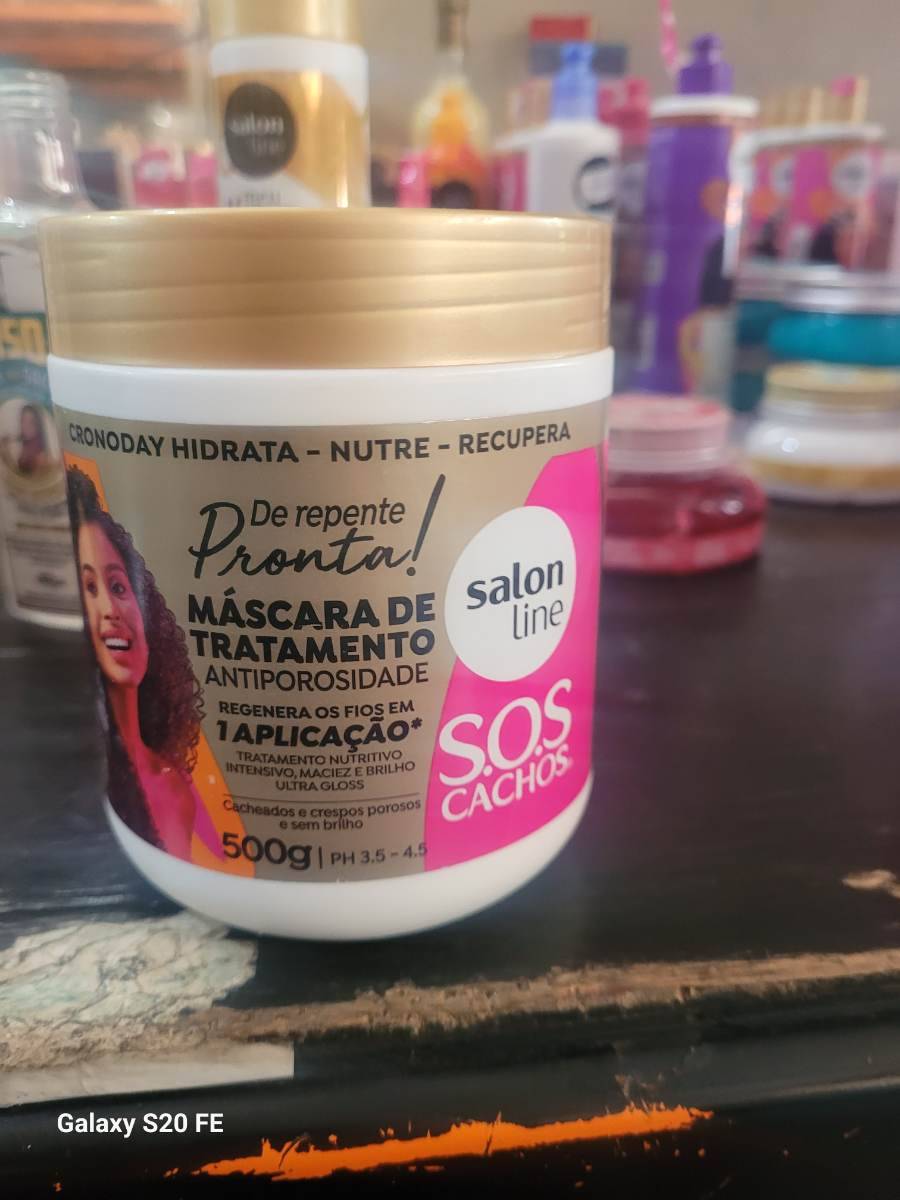 Máscara de Tratamento Antiporosidade S.O.S Cachos