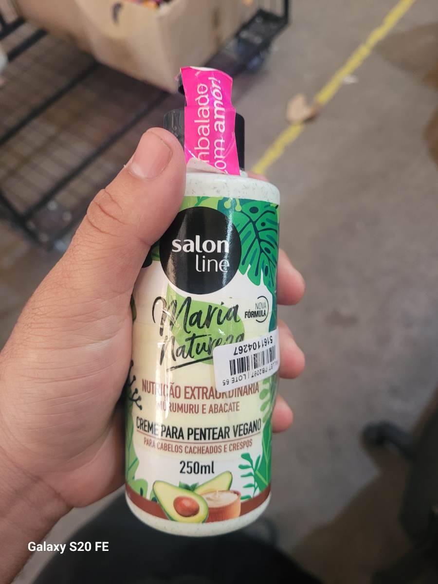 Creme para pentear vegano Maria Natureza
