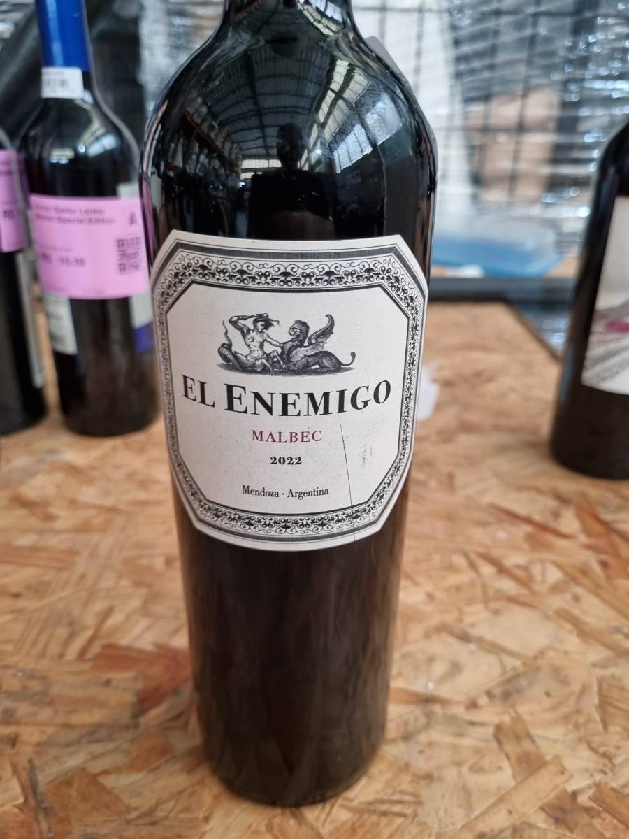 Vinho Tinto Malbec El Enemigo 2022